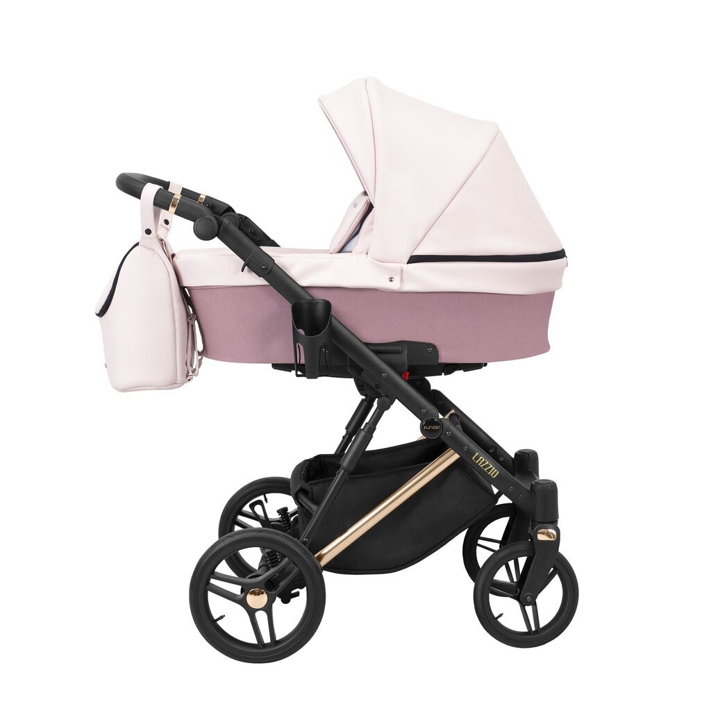 Lastenvaunut Lazzio Premium Kunert 3in1 Pink ECO hinta ja tiedot | Vaunut ja rattaat | hobbyhall.fi