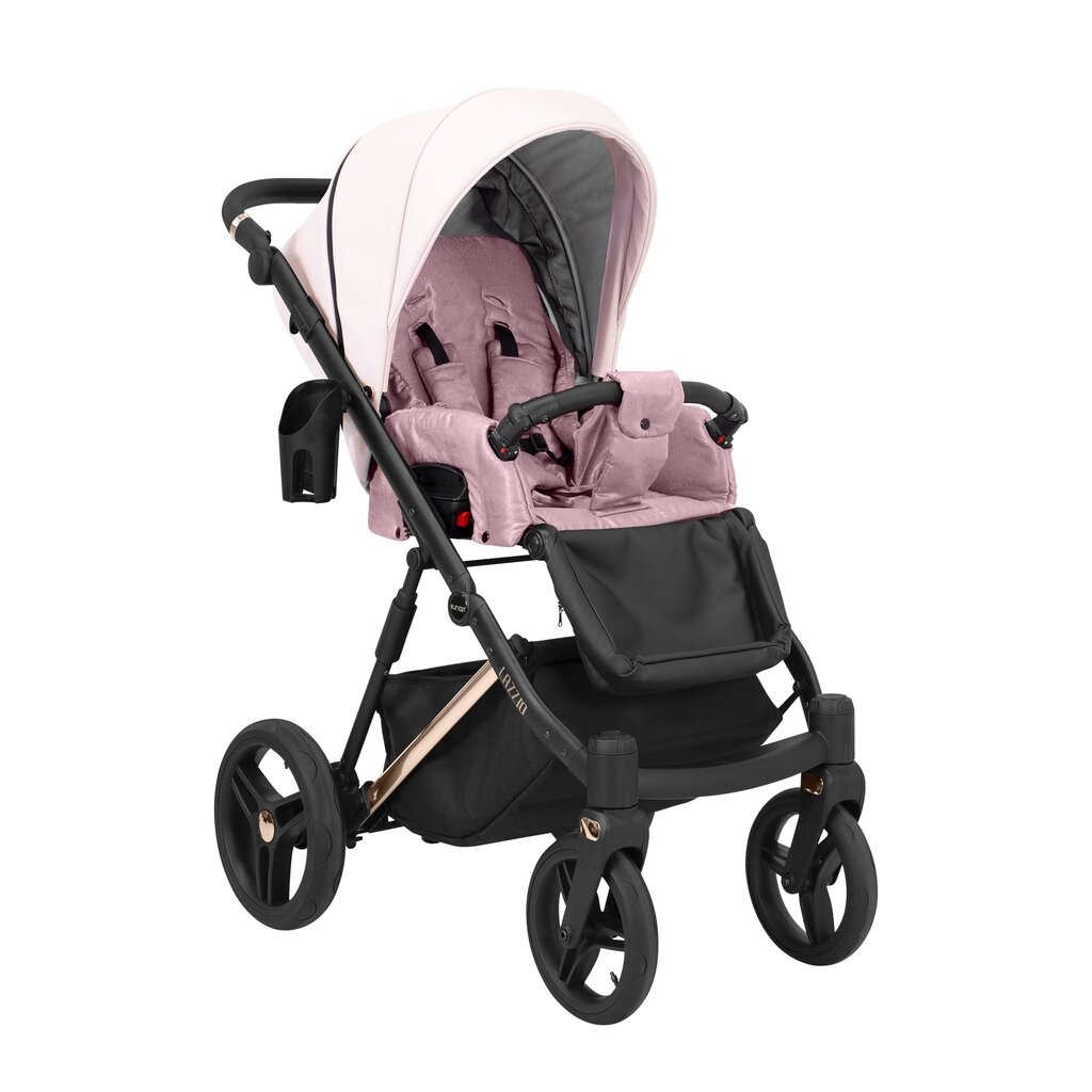 Lastenvaunut Lazzio Premium Kunert 3in1 Pink ECO hinta ja tiedot | Vaunut ja rattaat | hobbyhall.fi