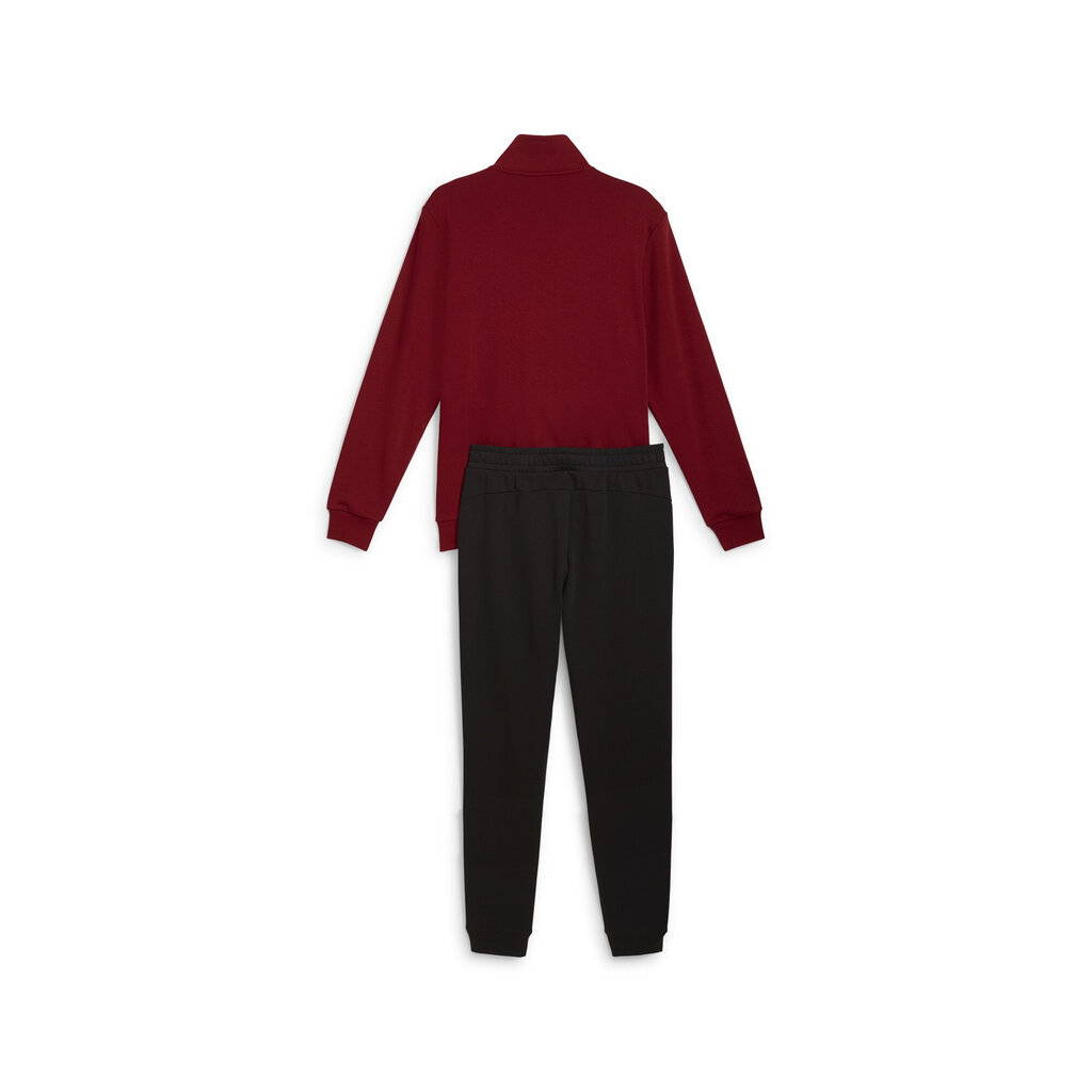 Puma Urheilupuku Miehille Clean Sweat Suit Black Red 585840 13 585840 13/2XL hinta ja tiedot | Miesten urheiluvaatteet | hobbyhall.fi