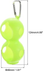 Patikil Golf Ball Gripper Vihreä Silikoni Karabiini 4 Kpl hinta ja tiedot | Golf | hobbyhall.fi