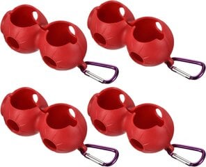 Silikoni Golf Ball Gripper lisävaruste golfareille Punainen hinta ja tiedot | Golf | hobbyhall.fi