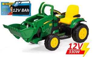 Lasten sähköauto Peg Perego John Deere Ground Loader hinta ja tiedot | Lasten sähköautot | hobbyhall.fi