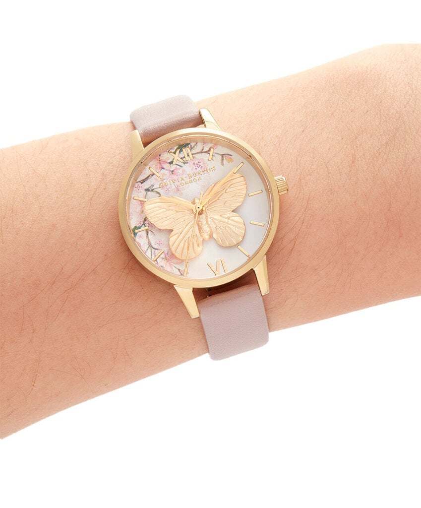 Olivia Burton Pretty Blossom naisten rannekello hinta ja tiedot | Naisten kellot | hobbyhall.fi