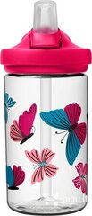 Lasten juomapullo Camelbak Eddy+Kids Butterflies, 400 ml, pinkki hinta ja tiedot | Juomapullot | hobbyhall.fi