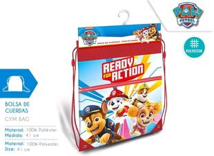 urheilukassi paw patrol, 40x30 cm. hinta ja tiedot | Koulureput ja -laukut | hobbyhall.fi