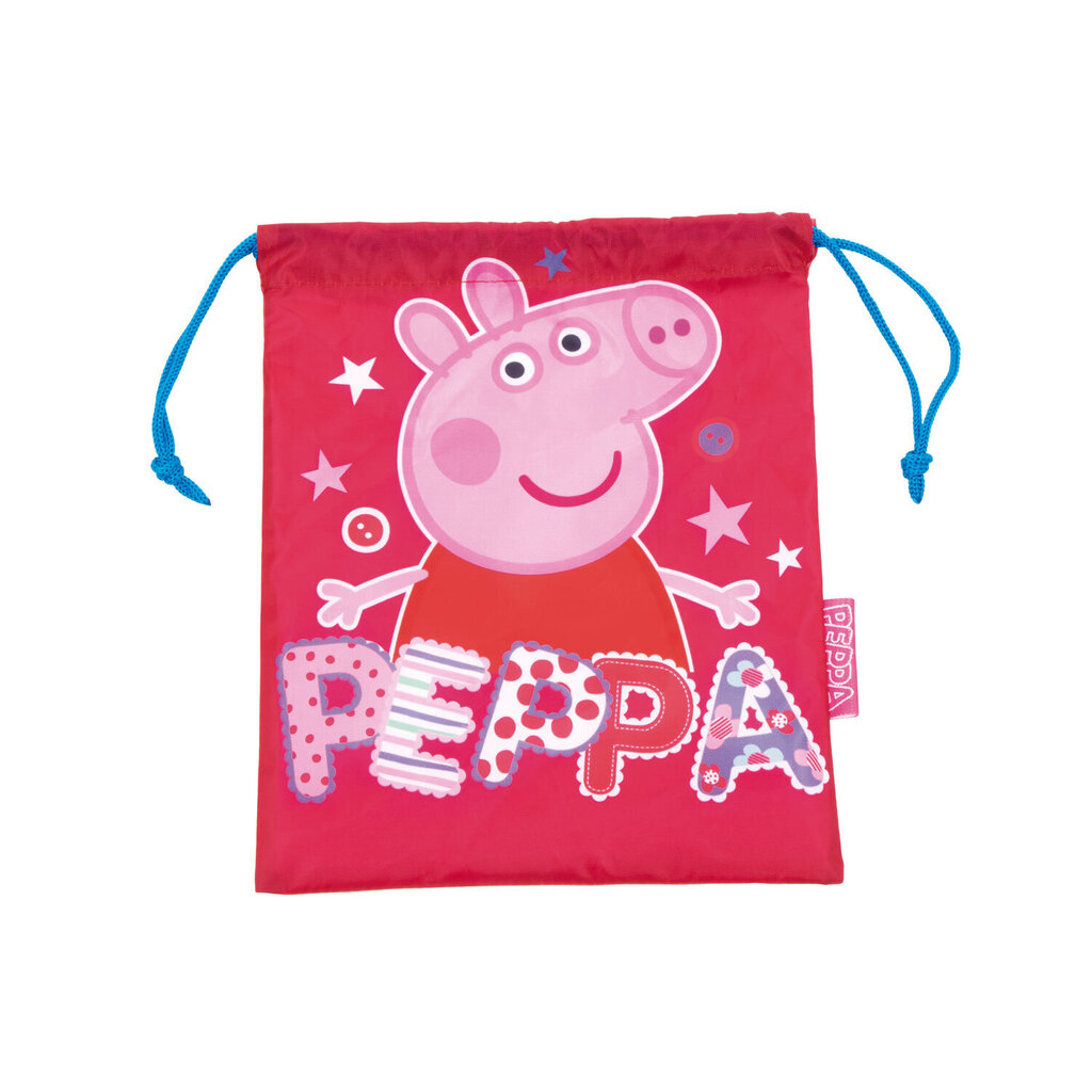 peppa pig -urheilukassi, 26 x 21,5 cm. hinta ja tiedot | Koulureput ja -laukut | hobbyhall.fi