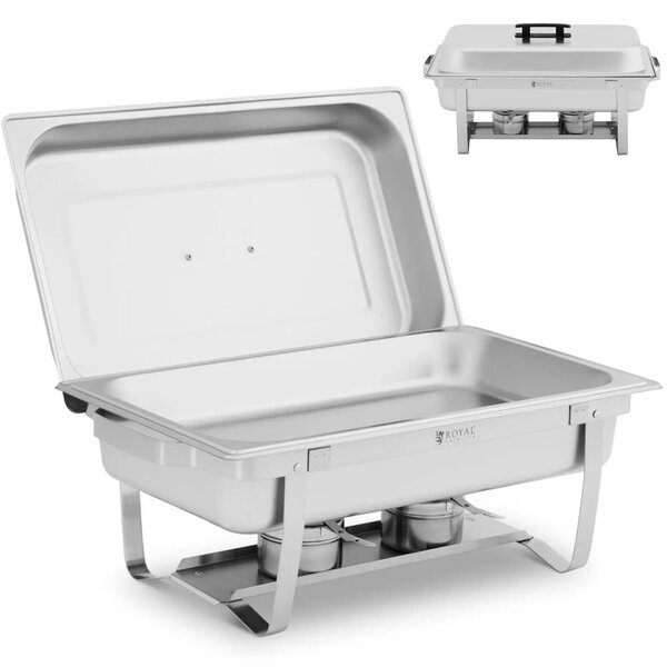 Buffet bain-marie lämmitin levitepohjaisille ruokille GN 1/1 9 l