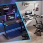 EUREKA ERGONOMIC Z1-S Pro Gaming Desk: Työpöytä todellisille pelaajille hinta ja tiedot | Tietokonepöydät ja työpöydät | hobbyhall.fi