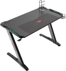 EUREKA ERGONOMIC Z1-S Pro Gaming Desk: Työpöytä todellisille pelaajille hinta ja tiedot | Tietokonepöydät ja työpöydät | hobbyhall.fi