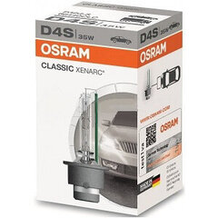 Osram ksenonlamppu D4S Xenarc CLASSIC 35W P32d-5 hinta ja tiedot | Polttimot | hobbyhall.fi