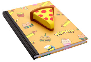 muistikirja a5/80c pizza squish hinta ja tiedot | Vihkot, muistikirjat ja paperit | hobbyhall.fi