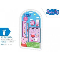 peppa pig -kirjoitustarvikesarja hinta ja tiedot | Toimistotarvikkeet | hobbyhall.fi