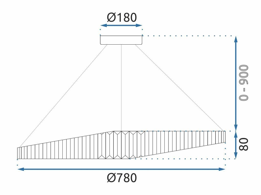 Crystal LED-kattovalaisin App1202-CP hinta ja tiedot | Riippuvalaisimet | hobbyhall.fi