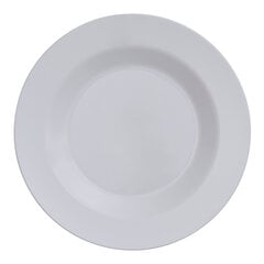 Särkymättömät lautaset WHITE PLATE 21cm, 12kpl hinta ja tiedot | Astiat | hobbyhall.fi