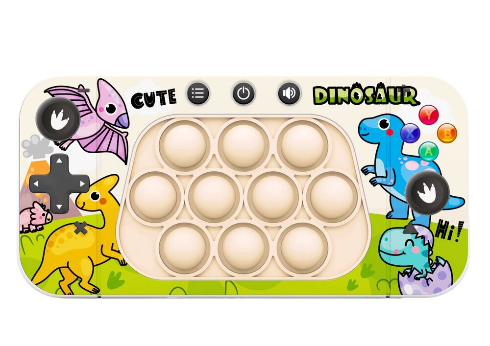 arcade-konsolipeli - pop it, dinosaurs hinta ja tiedot | Lautapelit ja älypelit | hobbyhall.fi