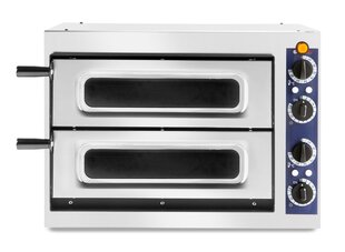 Tuplapizzauuni Basic Vetro 2/40 2 pizzaa 2400W - Hendi 226674 hinta ja tiedot | Miniuunit | hobbyhall.fi