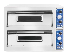 Dvigubakammio pizzauuni Basic XL 8 pizzaa 12000W, ruostumaton teräs hinta ja tiedot | Miniuunit | hobbyhall.fi