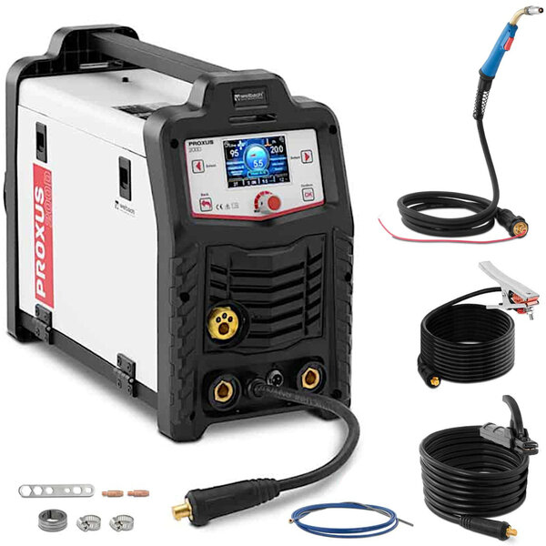 PROXUS 200D migomat TIG MIG/MAG -hitsauskoneen synergiasykli 100 % 230V 200A