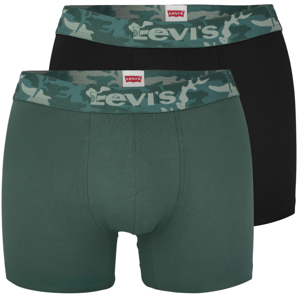 Bokserit Miesten Levi's 0949 Puuvilla, Alusvaatteet, 2 kpl hinta ja tiedot | Miesten alushousut | hobbyhall.fi