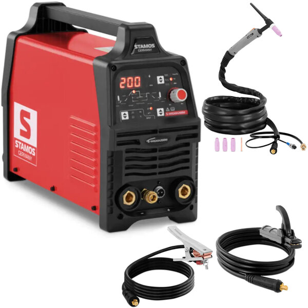 TIG MMA Hot Start Pulse ARC-Force LED 200 A hitsauskone