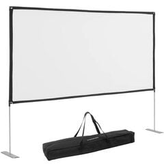 Taitettava lattianäyttö 120'' 269 x 150 cm 16:9 hinta ja tiedot | Kauneushoitolan kalusteet | hobbyhall.fi