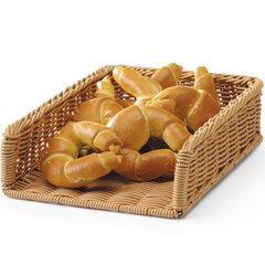 Buffet-esittelykori polyrottinkista valmistettua leipää varten 295 x 395 x 105 mm hinta ja tiedot | Keittiövälineet | hobbyhall.fi