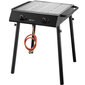 XANTOS catering kaasugrilli 9,5 kW 77x71x87 cm hinta ja tiedot | Sähkögrillit | hobbyhall.fi