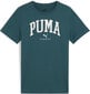 Puma T-paidat Nuorille Squad Big Tee Green 682772 22 682772 22/164 hinta ja tiedot | Miesten puserot ja hupparit | hobbyhall.fi