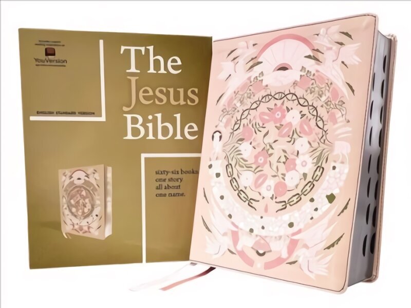 Jesus Bible Artist Edition, ESV, Leathersoft, Peach Floral, peukaloindeksi hinta ja tiedot | Hengelliset kirjat ja teologia | hobbyhall.fi