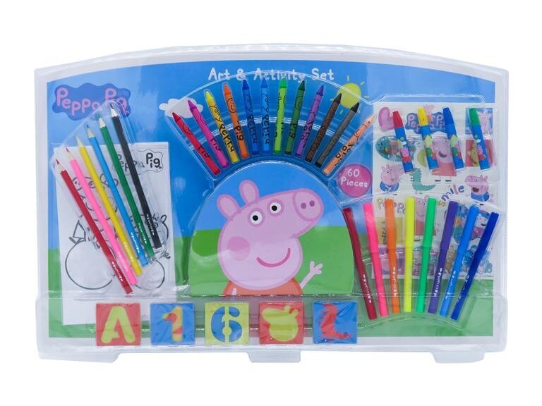 peppa pig luova piirustussarja hinta ja tiedot | Taide- ja askartelutarvikkeet | hobbyhall.fi