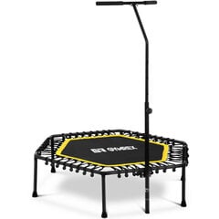 Urheilutrampoliini säädettävällä kahvalla Gymrex, 124 cm hinta ja tiedot | Fitness-trampoliinit | hobbyhall.fi