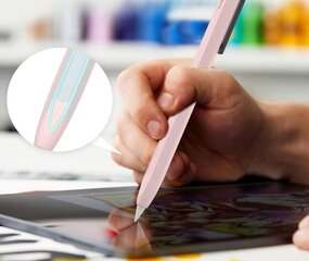 Tronwin Holkki Apple Pencil 2:Lle Vaaleanpunainen hinta ja tiedot | Tablettien lisätarvikkeet | hobbyhall.fi