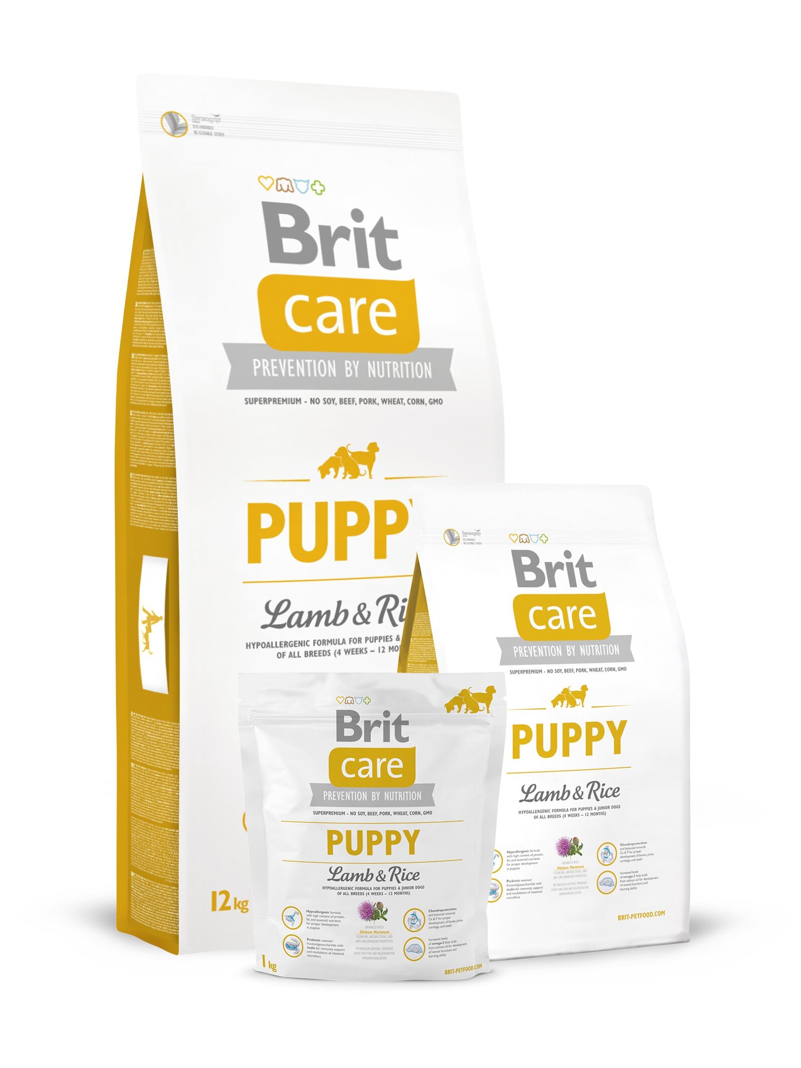 Koiran kuivaruoka Brit Care Puppy All Breed Lamb & Rice 3 kg hinta |  