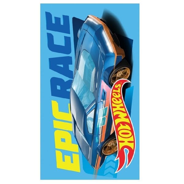 lasten pyyhe hot wheels, 30x50 cm.