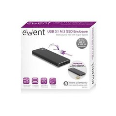 Ewent EW7023 SSD M2 USB 3.1 hinta ja tiedot | Ulkoisten kovalevyjen kotelot | hobbyhall.fi