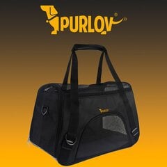 Kuljetuslaukku Purlov 20940, 50x30 cm, musta, 8 kg hinta ja tiedot | Kuljetushäkit ja kuljetuslaatikot | hobbyhall.fi