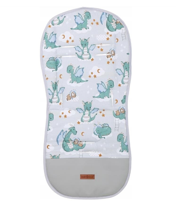 Babymam kaksipuolinen rattaiden sisäosa, 80x40 cm hinta ja tiedot | Vaunujen tarvikkeet | hobbyhall.fi