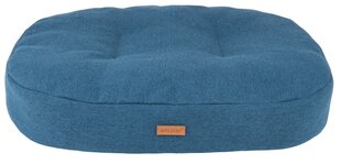 Amiplay soikea patja Montana Blue L, 78x65x10 cm hinta ja tiedot | Pedit ja pesät | hobbyhall.fi