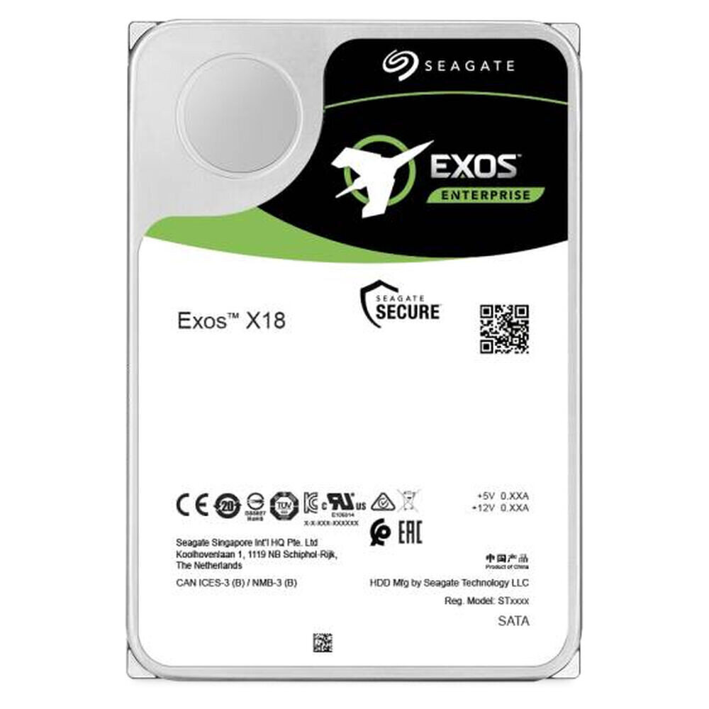 Seagate EXOS X18 18 TB BFN-BB-S55126426 hinta ja tiedot | Kovalevyt | hobbyhall.fi