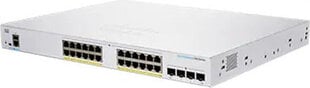 Cisco-kytkin CISCO CBS250-24PP-4G-EU hinta ja tiedot | Verkkokytkimet | hobbyhall.fi