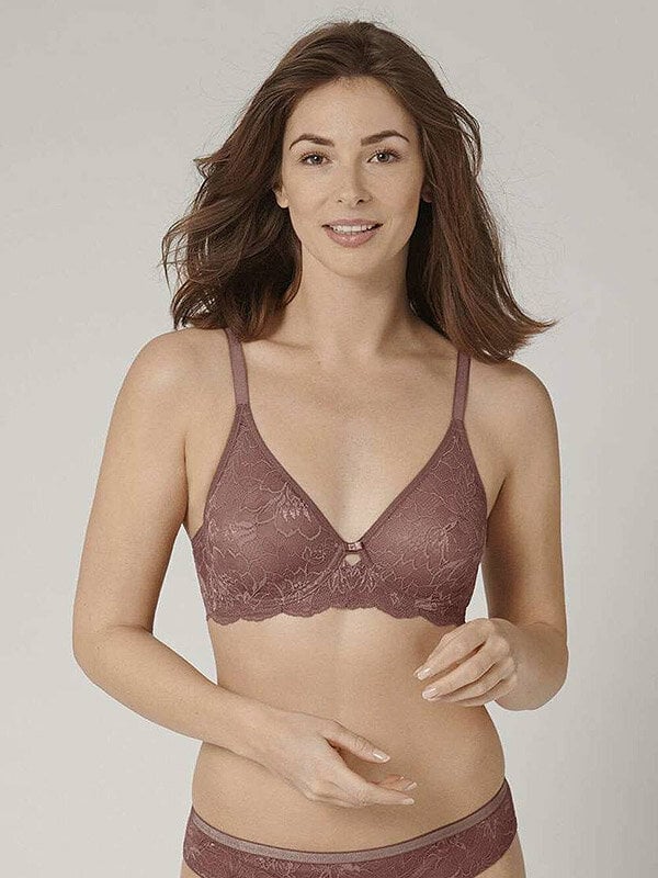 Triumph Amourette Charm W Lace Pehmeät Underwire-rintaliivit, vaaleanpunainen hinta ja tiedot | Rintaliivit | hobbyhall.fi