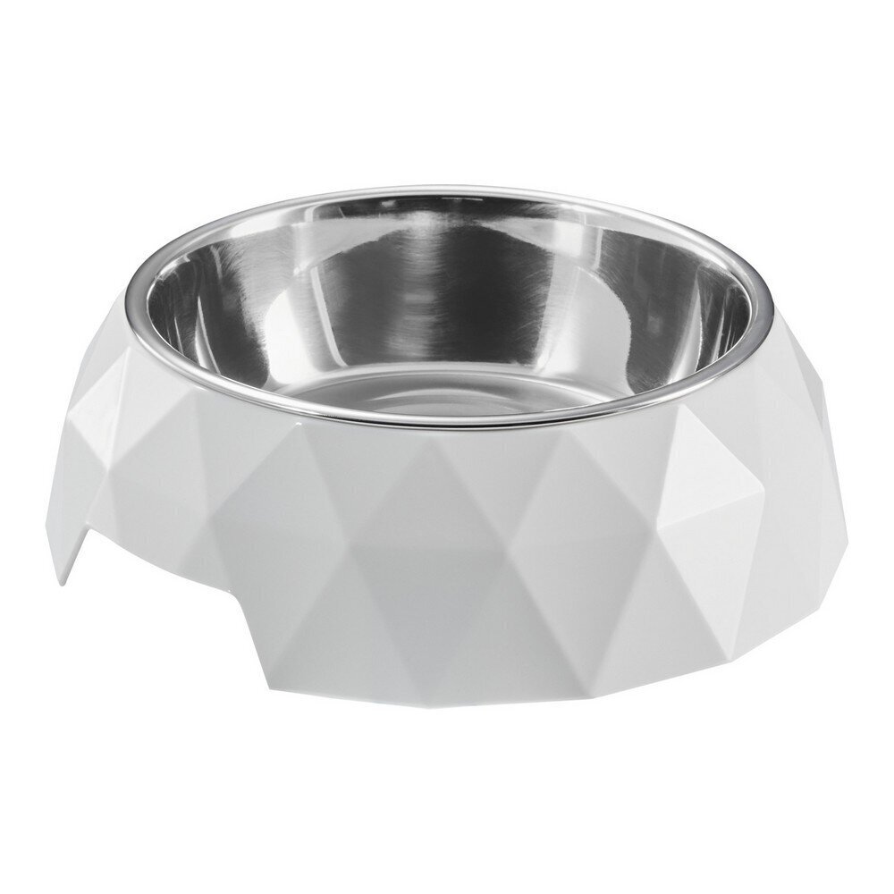 Hunter Kimberley Animal Bowl, valkoinen, 22,5 x 22,5 x 4,5 cm. hinta ja tiedot | Ruokakupit ja ruokintatarvikkeet | hobbyhall.fi