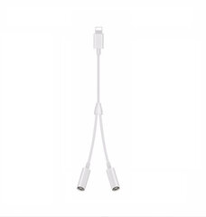 Sovitin Zikko MH027 2in1 lightning 3.5mm för iPhone hinta ja tiedot | Adapterit | hobbyhall.fi