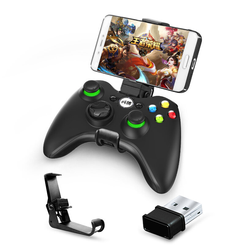 Langaton Peliohjain Keteng D9 USB Bluetooth för Android / IOS / tablet / smart TV decoder / PC / PS3 hinta ja tiedot | Ohjaimet ja lisätarvikkeet | hobbyhall.fi