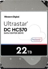 Western Digital HDD Ultrastar 22TB SATA 0F48155 hinta ja tiedot | Ulkoiset kovalevyt | hobbyhall.fi