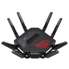 ASUS WLAN-reititin WLANRouter GT-BE98 GTBE98 (90IG08F0-MO9A0V) (90IG08F0MO9A0V) hinta ja tiedot | Reitittimet ja modeemit | hobbyhall.fi