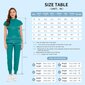 Scrubs-setti naisille Sairaanhoitajan univormu lenkkeilypuku Stretch Top & Housut, joissa on monitasku sairaanhoitajan työvaatteille hinta ja tiedot | Naisten setit ja haalarit | hobbyhall.fi