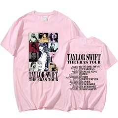 Taylor Swift The Eras Tour International miesten naisten t-paita,3XL hinta ja tiedot | Naisten T-paidat | hobbyhall.fi