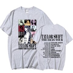 Taylor Swift The Eras Tour International unisex t-paita, 3XL hinta ja tiedot | Naisten T-paidat | hobbyhall.fi