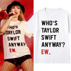 Taylor Swift The Eras Tour International miesten naisten t-paita,3XL hinta ja tiedot | Naisten T-paidat | hobbyhall.fi